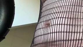 cute blonde licks trimmed pussy before strapon fucking busty redhead!