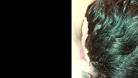 Marie With A Handsome Black Man