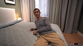 Wife bends over for friend's cock!