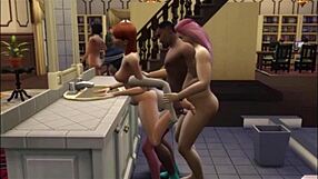 Carmen’s first customers in wicked of whimsville outdoor fun