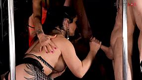 What happens when swingers dance into a wild orgy at the night club?