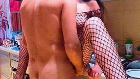 Milf Wife Endures Rough Missionary And Hardcore Action In Kitchen