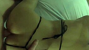 Amateur Ladyboy Pamela Teases with Sucking and Wild Action