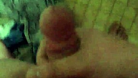 pre-shower jerk off session