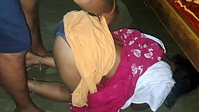 Indian bhabhi gets hard fucking in village with creampie