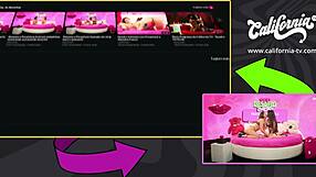 Popertane Owner Of The Hottest Ass In Brazil Licks Pussy Of Naughty Young Woman On Tv Show