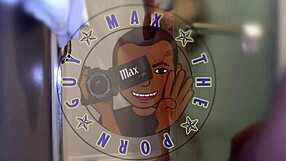 Behind The Scenes, Ella Gives Sloppy Blowjob To Monster Cock In Interracial Scene