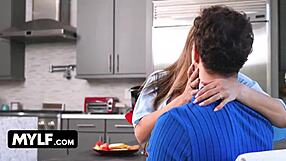 Stepmom's Intense Desire for Big Dick Sucking Amid Risk of Being Caught