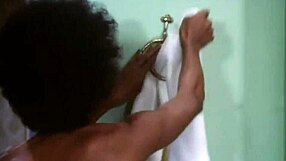 i'm undressing this sexy ebony girl in the shower, bathing her nude body all wrong