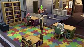 Carmen’s first customers in wicked of whimsville outdoor fun