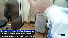 Dr. Tampa Conducts Rina Arem’s First Gyno Exam With Gloved Spreading