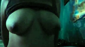 latina teen rides cowgirl, moaning quietly to avoid neighbors.