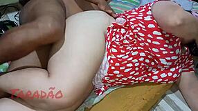 Enjoying sideways view of huge hairy features