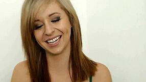 Watch this hot honey enjoy the cumshot pleasure with deepthroat and fucking.