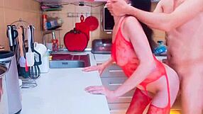 Milf Wife Endures Rough Missionary And Hardcore Action In Kitchen
