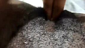 Homemade Ebony Pussy Play with Raw Anal Action in Solo Amateur Style.