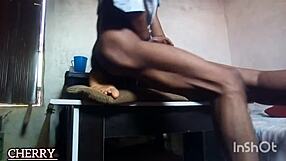 tahiru, my neighbor, finally gets to taste my pussy today