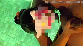 Jag fick min pinay-bästa väninna att ge mig en extrem blowjob och hon kom i munnen och smakade på det