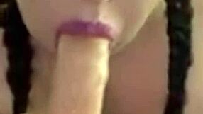 Kandy Kane's Big Tits And Blowjob In Homemade Scene