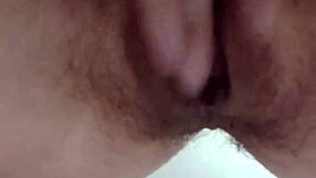 My hairy pussy drips with orgasmic pleasure