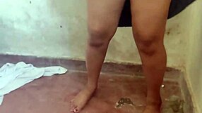 Desi Indian Bhabhi Caught Pissing Outdoors in Public Video Compilation - Shocking!