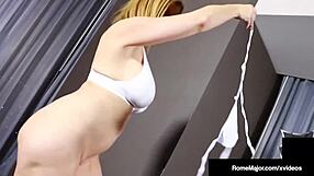 Sara Jay rides monster cock with incredible strength