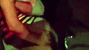 Wife Fucks Monster Cock in Car While Husband Drives