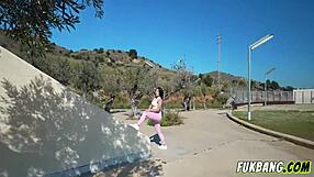 Fucking Hot Lola Bratz in Public Outdoor Scene