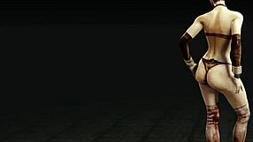 Watch The Redhead Whore Strip In Metro Last Light!