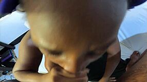 teen sucking stepdaddy's monster cock like a submissive slut on spring break