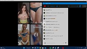 pvtas horny for fun on instagram, moaning naked