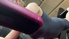 Intense Gym Anal Training