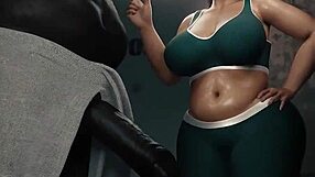 Big boobs neighbor pounded hard by massive BBC without mercy