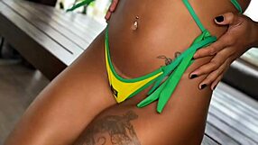 Curvy Brazilian Riding Big Cock