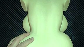 sally begs for anal sex in doggy position, i cum in her gaping asshole