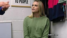 Hey! Blonde Bikini Teen Sucks Officer’s Hard Cock