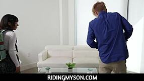 my nerd step sis is begging for my dick in her mouth and pussy