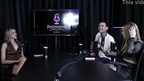 Loira Safada Shows Her Moans Strips And Sucks Cock Yasmin Pariz In Sheer Red