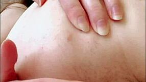 Young Russian Student Fingers Pussy And Anus In Black Stockings