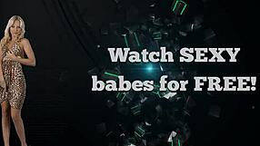 I watch as two petite french girls rent a guy and share his cock in this hot ffm threesome