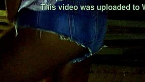 Hotpants and shiny pantyhose