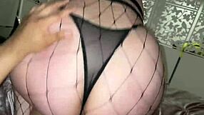 Girl with big ass riding cock of cowgirl, a classic position