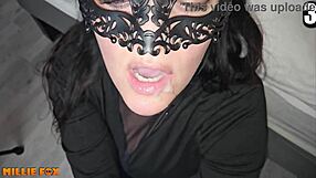 Amateur Milf Millie Fox Swallows 20 Loads of Cum in Close-Up