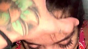 Debora Prado Jerking Off And Giving Deep Sloppy Blowjob