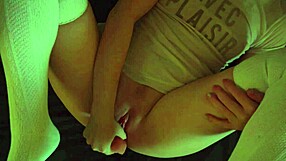 Slow-Motion Closeup of Fucking My Cute 18+ Pussy to Orgasm in Bed