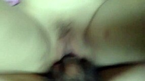 Amateur Pornstar Tears Tight Wet Pussy, Stuffs Dick into Shaved Hairless Hole