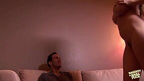 June Summers Undresses And Gives Blowjob Titty Fuck With Her Big Tits