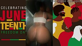 got some black pussy for juneteenth 18+th birthday celebration