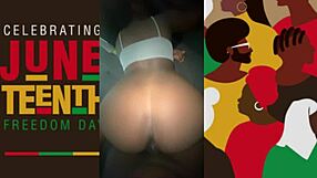got some black pussy for juneteenth 18+th birthday celebration