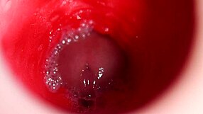 Filled Camera with Cum in Best Anal Internal Cumshot 4K!